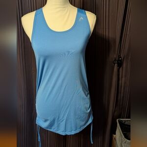 Head blue tank top size small